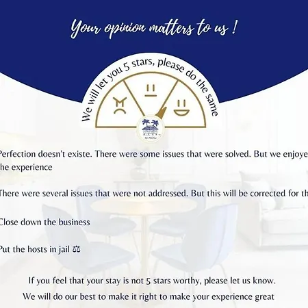 The Azure Pearl - Spacious & Modern - By Mon Petit Fare Paris