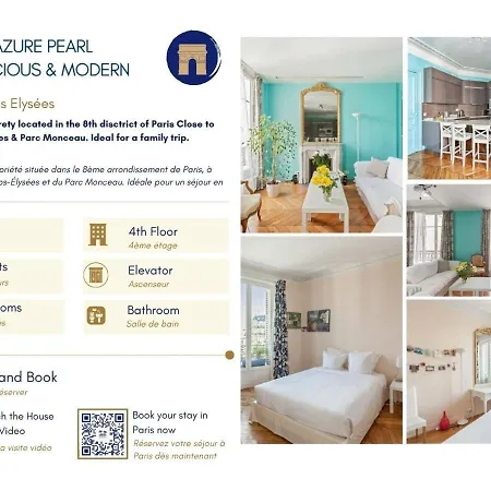 The Azure Pearl - Spacious & Modern - By Mon Petit Fare